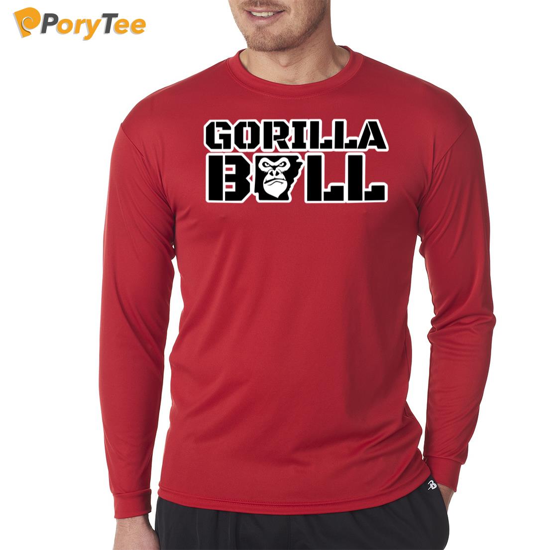 Arkansas Gorillar Ball Long Sleeve Shirt