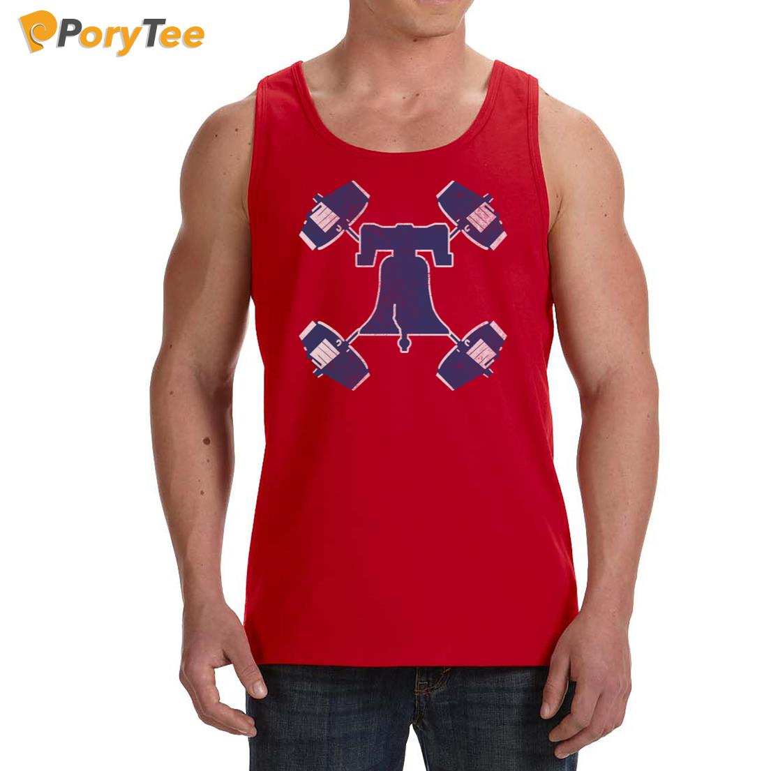 Brandon Marsh Phillies Barbell Tank Top