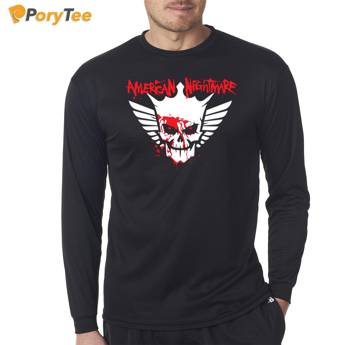 Cody Rhodes American Nightmare Bloody Face Cody Long Sleeve Shirt