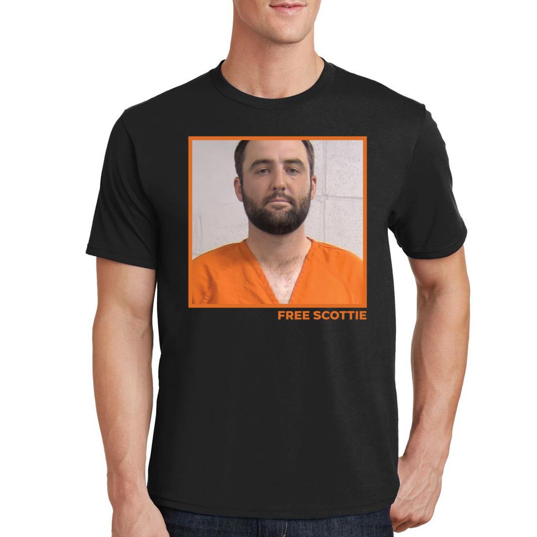 Free Scottie Scheffler Mugshot Shirt