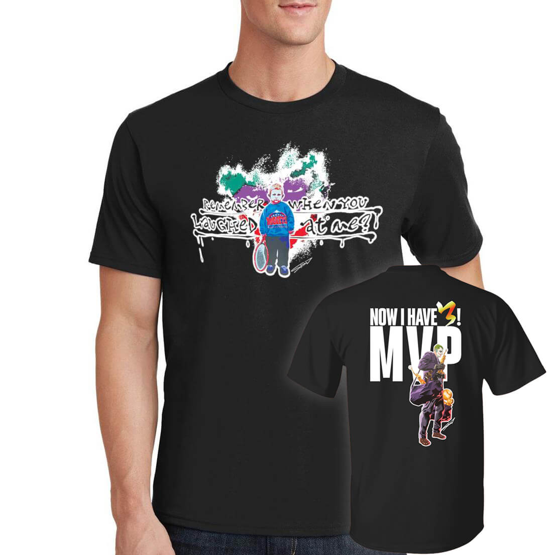 [Front+Back] Nikola Jokic Remember When You Laughed At Me Now I Have MVP Shirt