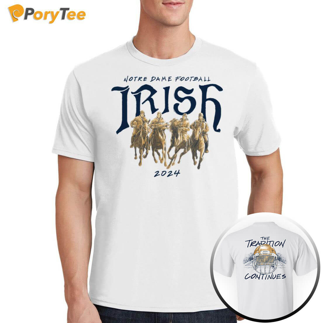 Notre Dame Irish The Tradition Continues 2024 Shirt