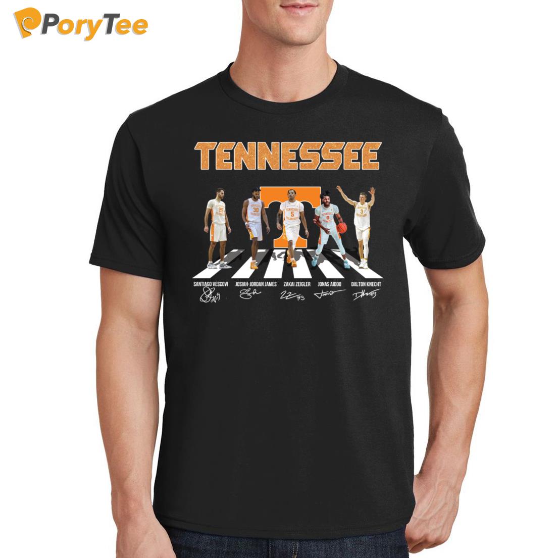 2024 Tennessee Team Abbey Road Signatures T-Shirt