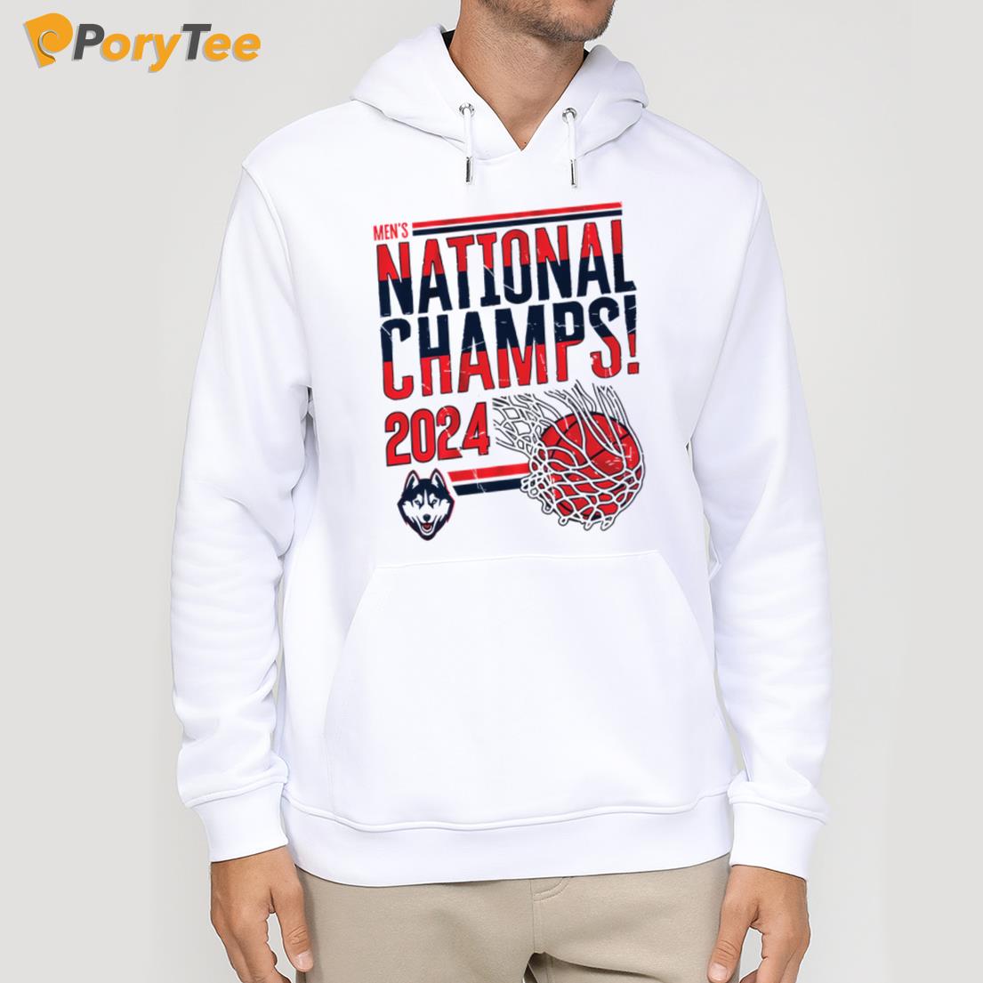 Uconn Men's Basketball 2024 National Champions Swish Hoodie