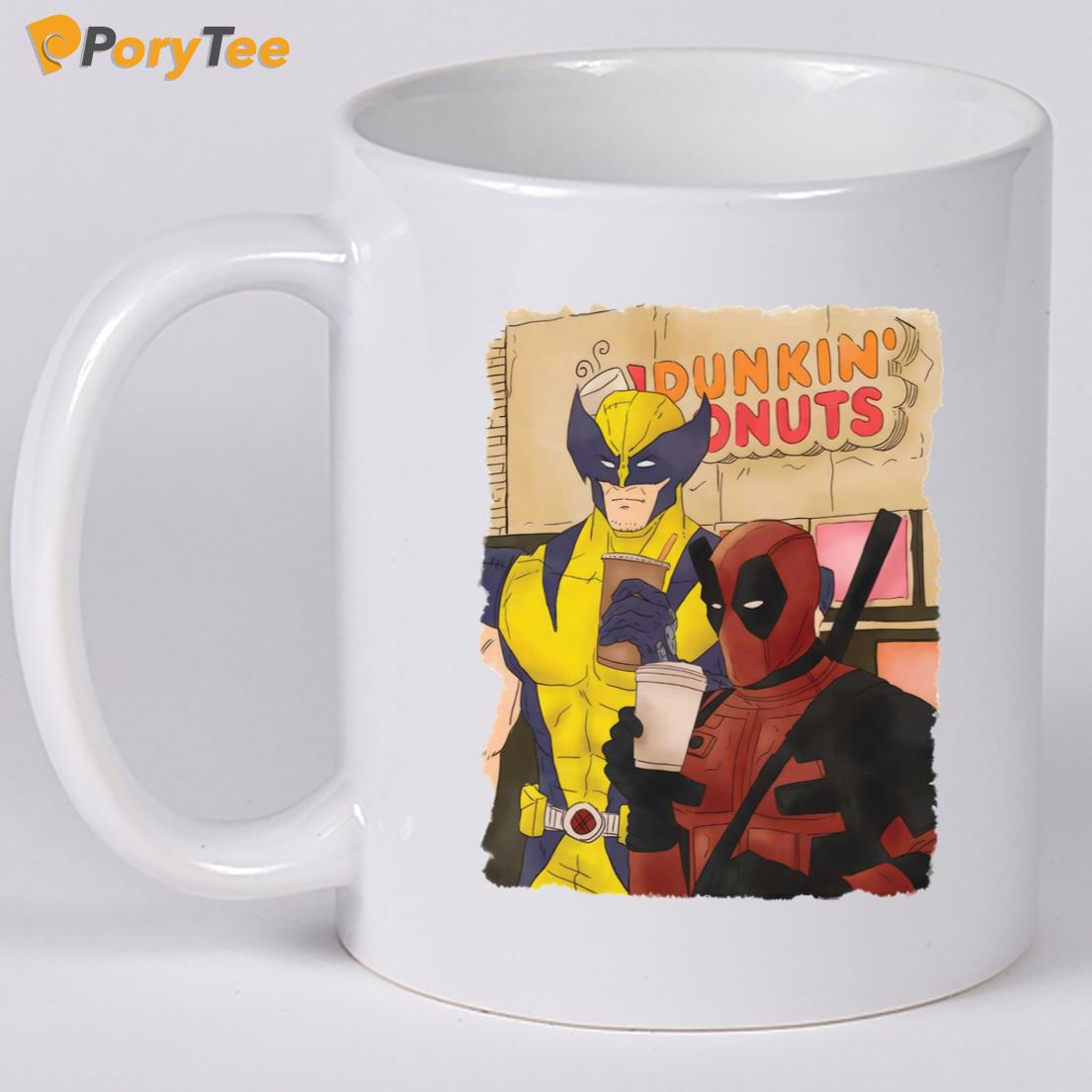 Wolverine Deadpool Ryan Reynolds Hugh Jackman Mug